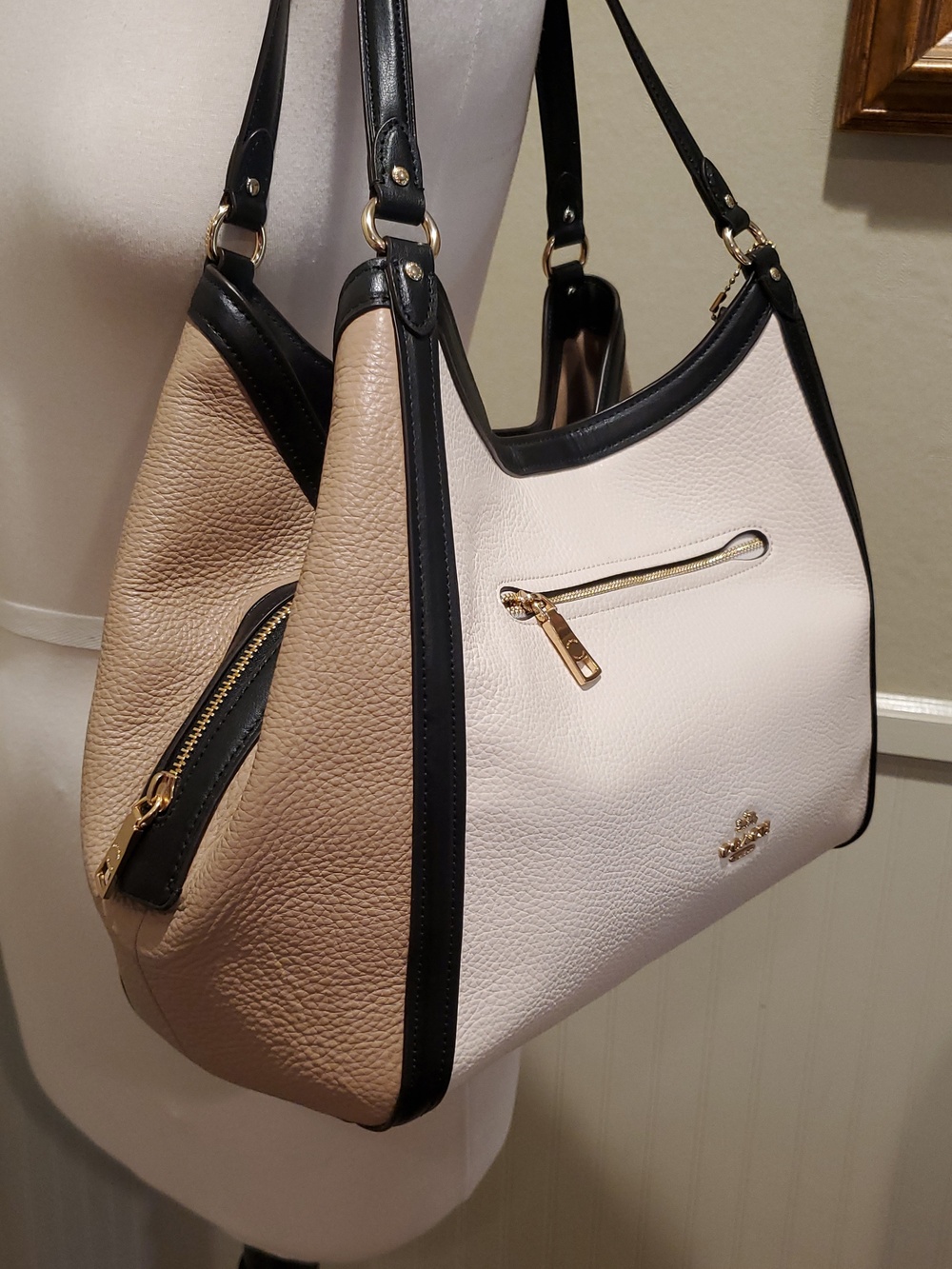 NWOT Coach Colorblock Kristy Shoulder Bag - Picture 3 of 13